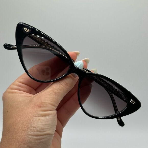 CUTLER AND GROSS Sunglasses CG1330S 004 Black Cat Eye Women NEW main image 9